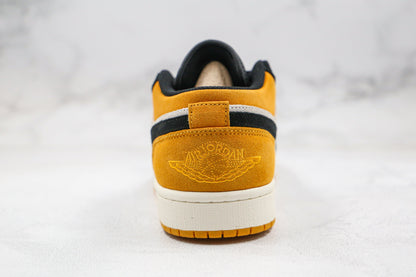 Jordan 1 Low University Dourado Preto 