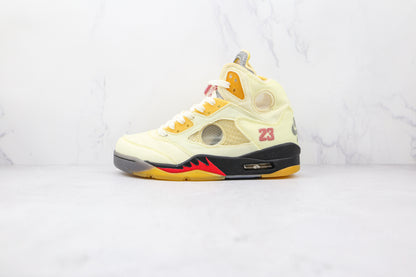 Jordan 5 Retro Off-White Sail 