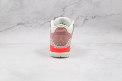 Jordan 3 Retro Rosa Ferrugem 