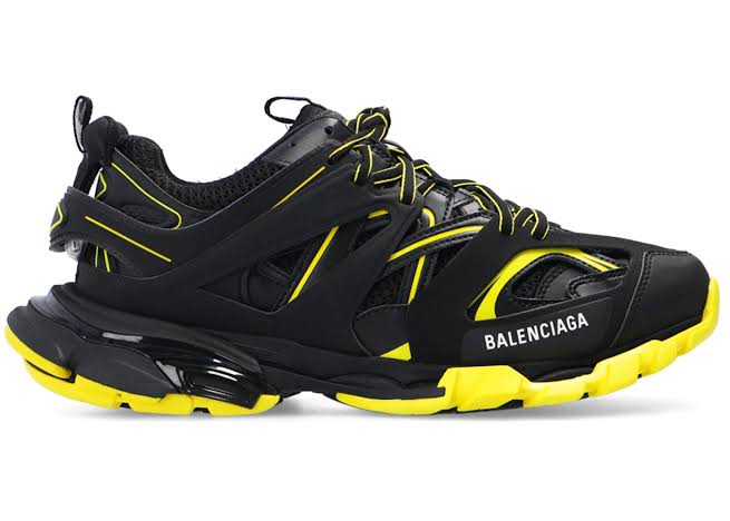 Balenciaga Track Preto Amarelo 