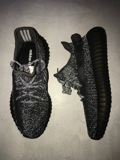 Adidas Yeezy Boost 350 V2 Static Black (Refletivo) 