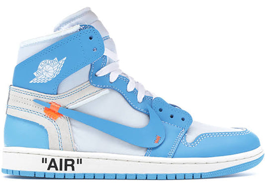 Jordan 1 Retro High Off-White Azul Universitário 