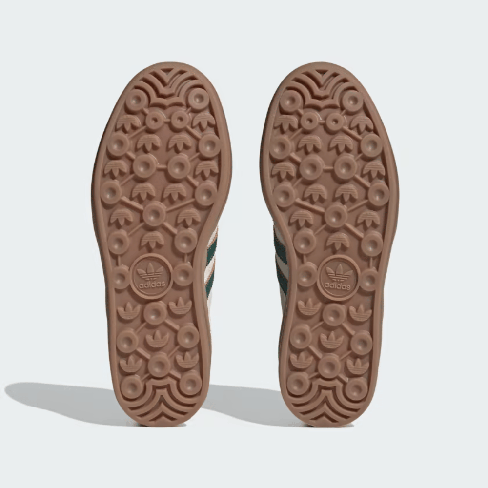 Adidas Gazelle Bold Magic Bege Verde Universitário