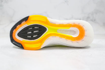 Adidas Ultraboost 21 Amarelo Solar Branco 