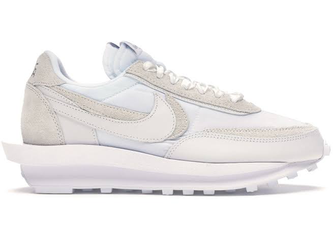 Tênis Nike Waffle Sacai Branco Nylon 