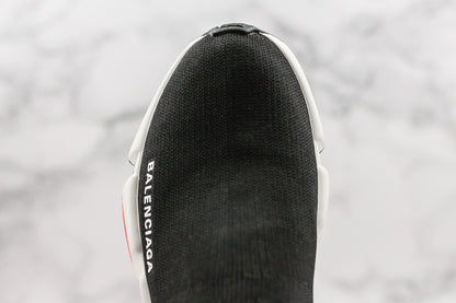 Tênis Balenciaga Speed ​​Trainer Preto e Vermelho 
