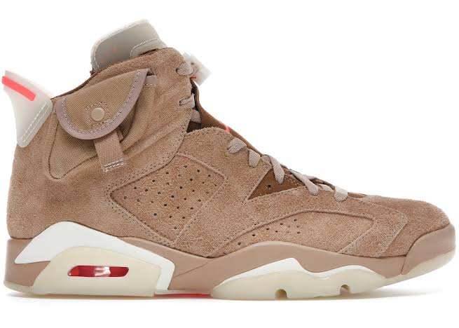 Jordan 6 Retro Travis Scott British Khaki 