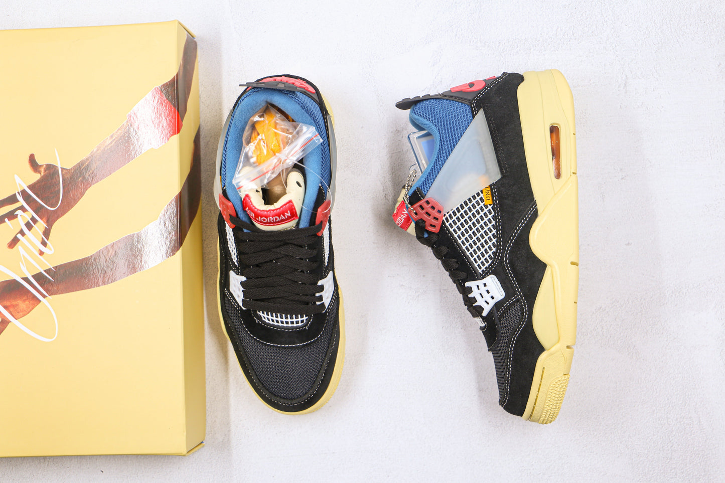 Jordan 4 Retro Union Off Noir 