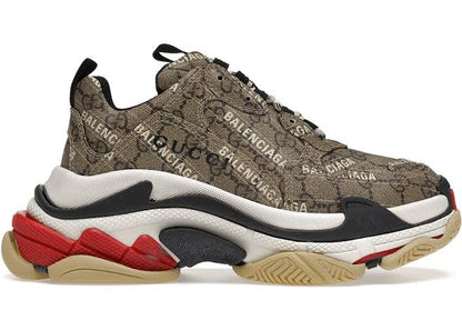 Gucci X Balenciaga The Hacker Project Triple S Bege 