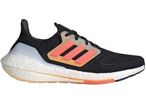 Adidas Ultraboost 22 Preto Turbo Laranja Flash 