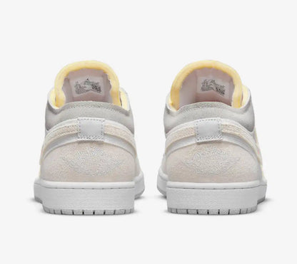 Air Jordan 1 Low Inside Out Creme Branco Cinza Claro