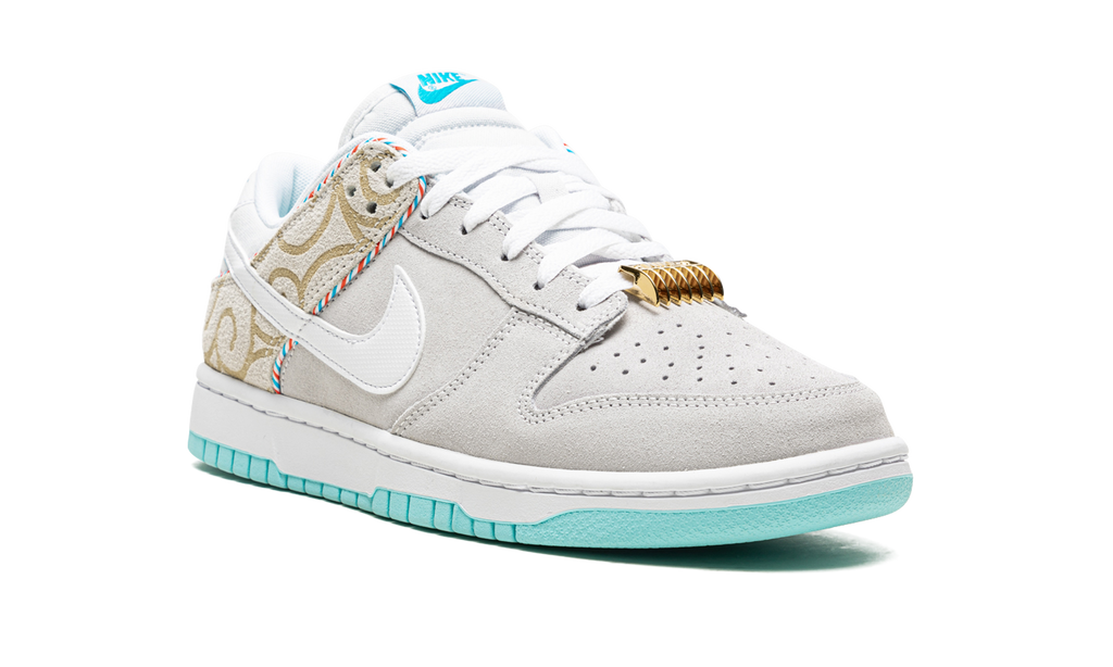 Nike Dunk Low Barber Shop Cinza