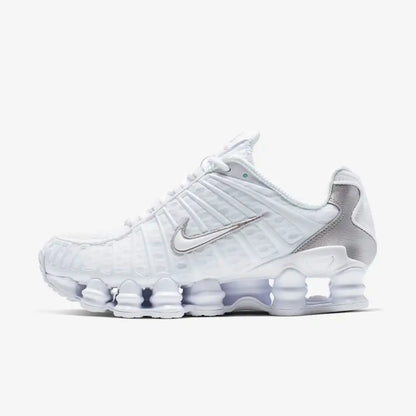 Nike Shox TL Branco Prata Metálico
