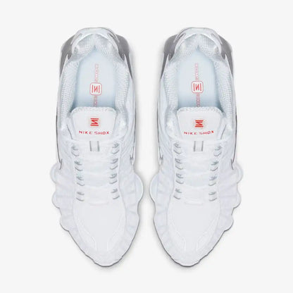 Nike Shox TL Branco Prata Metálico
