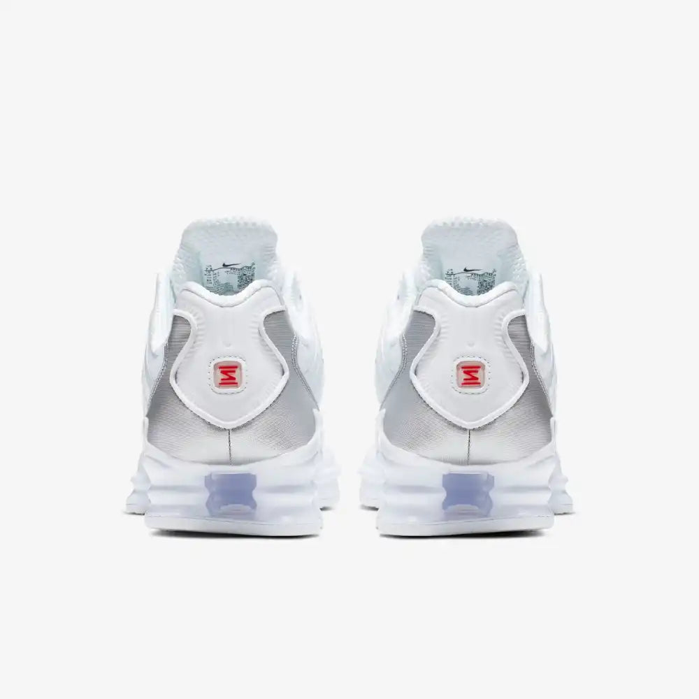 Nike Shox TL Branco Prata Metálico