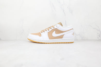 Jordan 1 Low Hemp Branco 