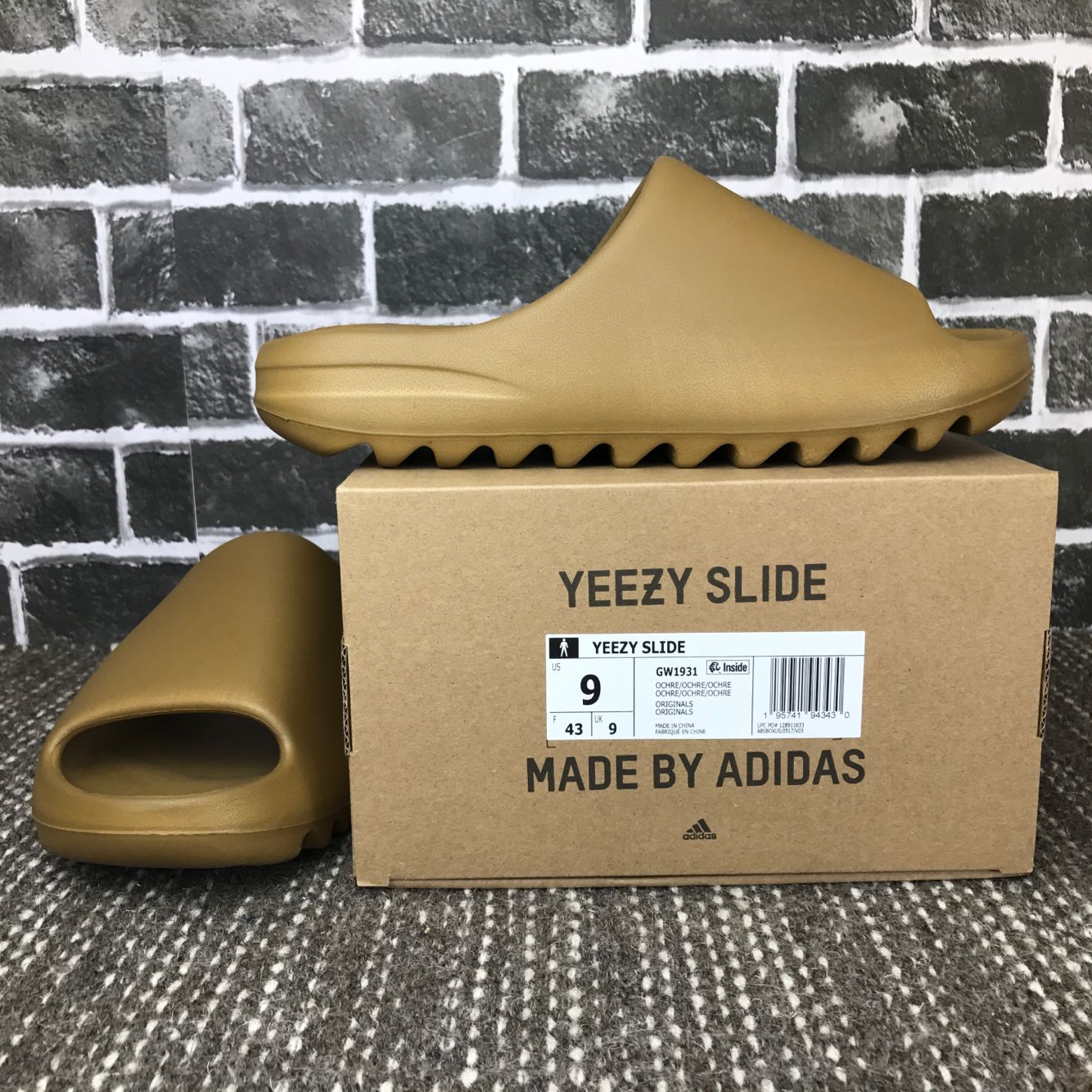 Adidas Yeezy Slide Ocre 
