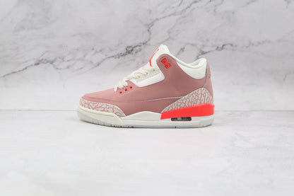 Jordan 3 Retro Rosa Ferrugem 