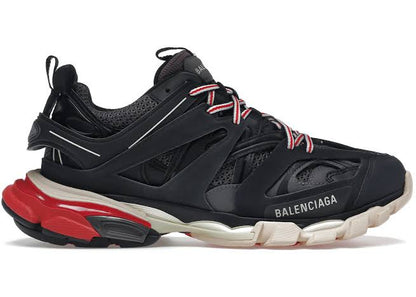 Balenciaga Track Preto Cinza Vermelho 