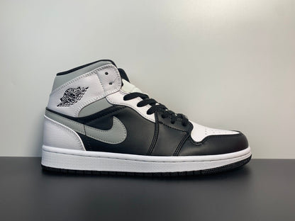 Jordan 1 Mid Branco Sombra 