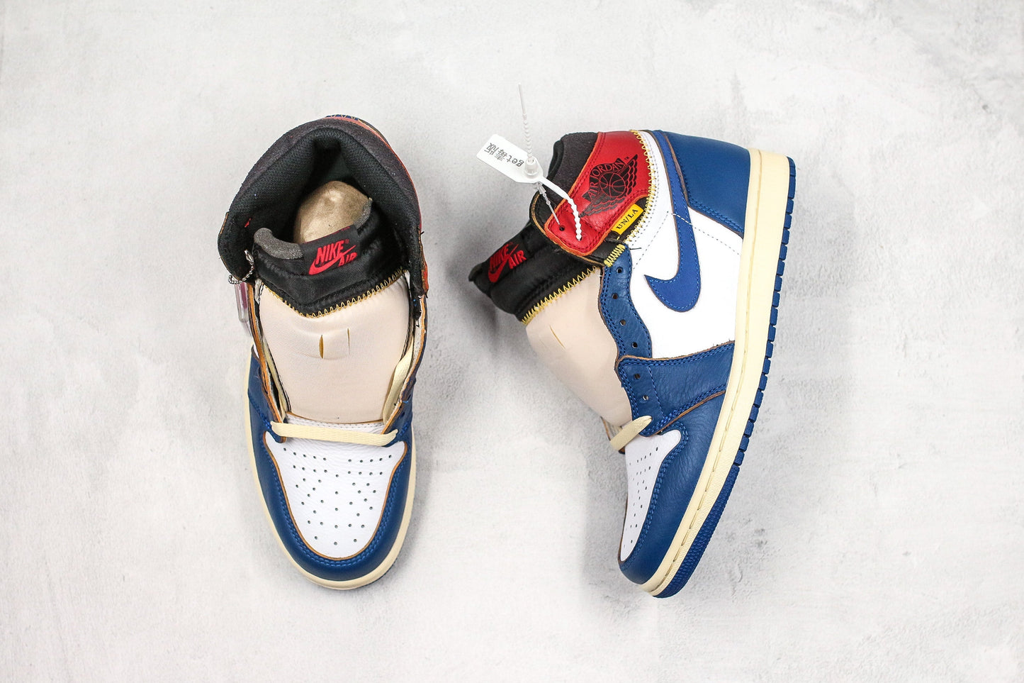 Jordan 1 Retro High Union Los Angeles Blue Toe 