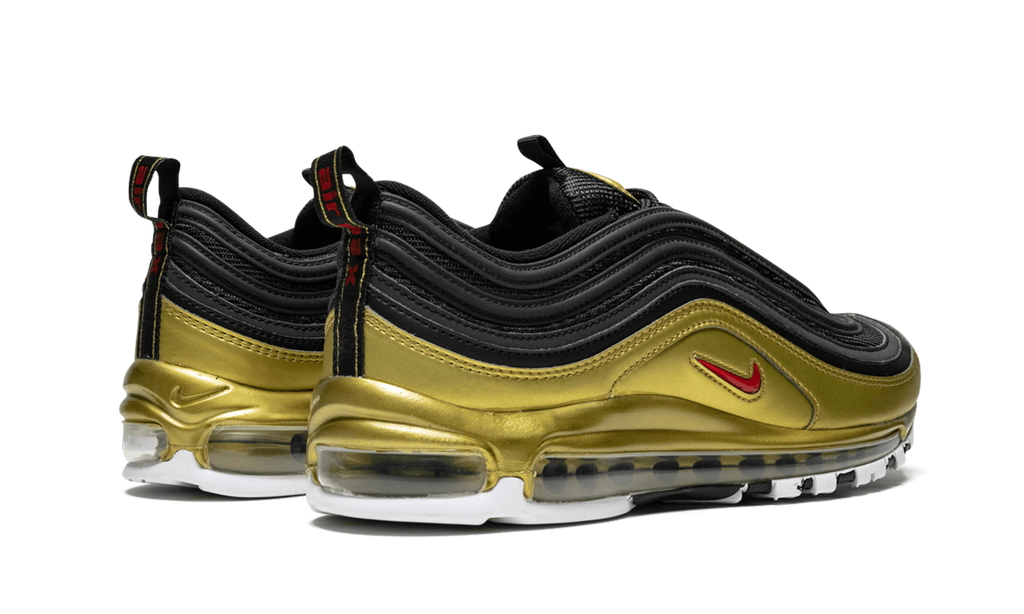 Nike Air Max 97 Preto Dourado Metálico