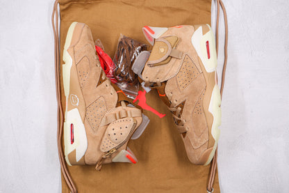 Jordan 6 Retro Travis Scott British Khaki 
