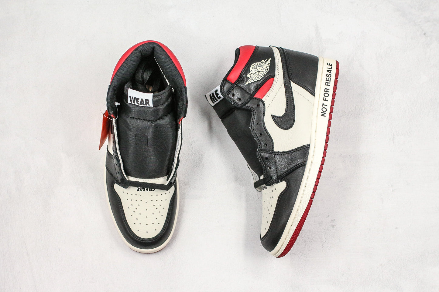 Jordan 1 Retro High "Não para Revenda" Vermelho Universitário 