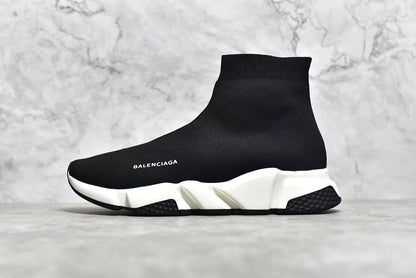 Balenciaga Speed ​​Recycled Preto Branco 