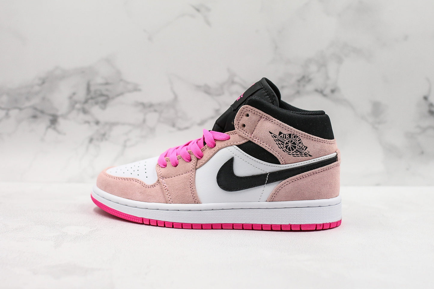 Jordan 1 Mid Crimson Tint 