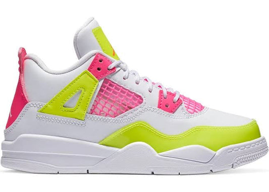 Jordan 4 Retro Branco Rosa Limão