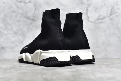 Balenciaga Speed ​​Recycled Preto Branco 