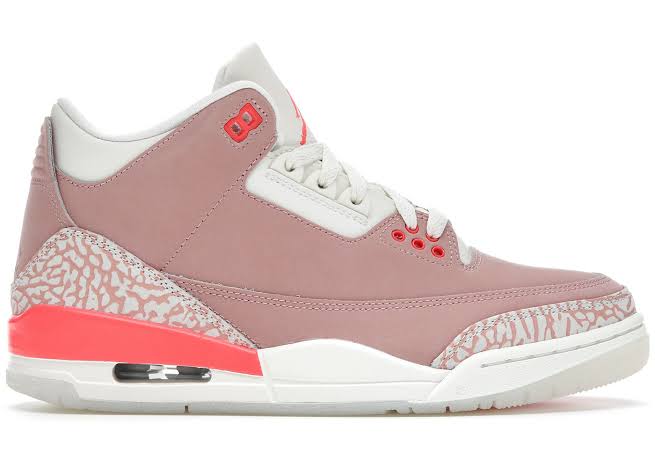 Jordan 3 Retro Rosa Ferrugem 
