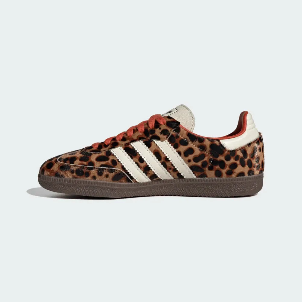 Adidas Samba OG Preloved Leopardo Vermelho 
