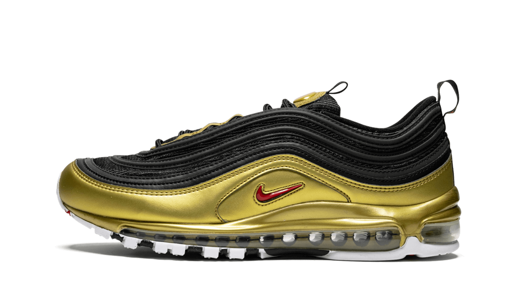 Nike Air Max 97 Preto Dourado Metálico