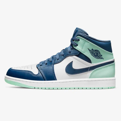 Jordan 1 Mid Azul Claro