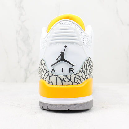 Jordan 3 Retro Laranja Laser 