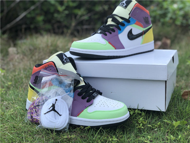 Jordan 1 Mid SE Multicolorido