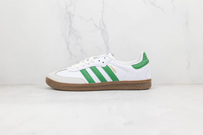 Tênis Adidas Samba OG Branco Verde 