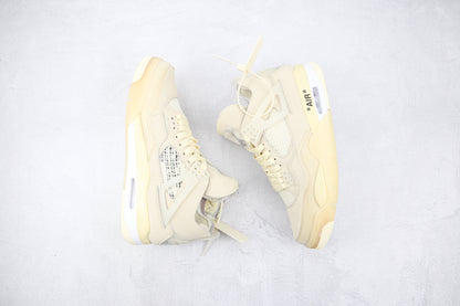 Jordan 4 Retro Off-White Sail 