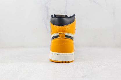 Jordan 1 Retro High Taxi Yellow Toe 