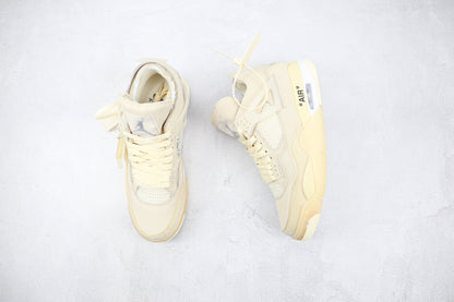 Jordan 4 Retro Off-White Sail 