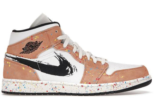 Jordan 1 Mid SE Brushstroke 