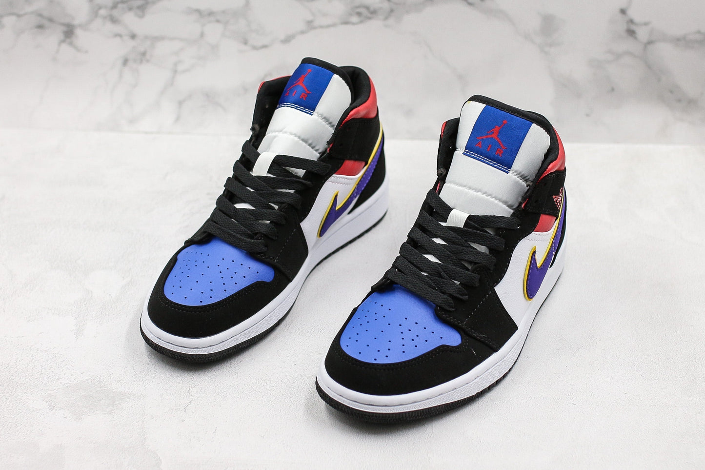 Jordan 1 Mid Lakers Top 3 