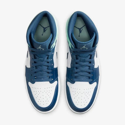 Jordan 1 Mid Azul Claro