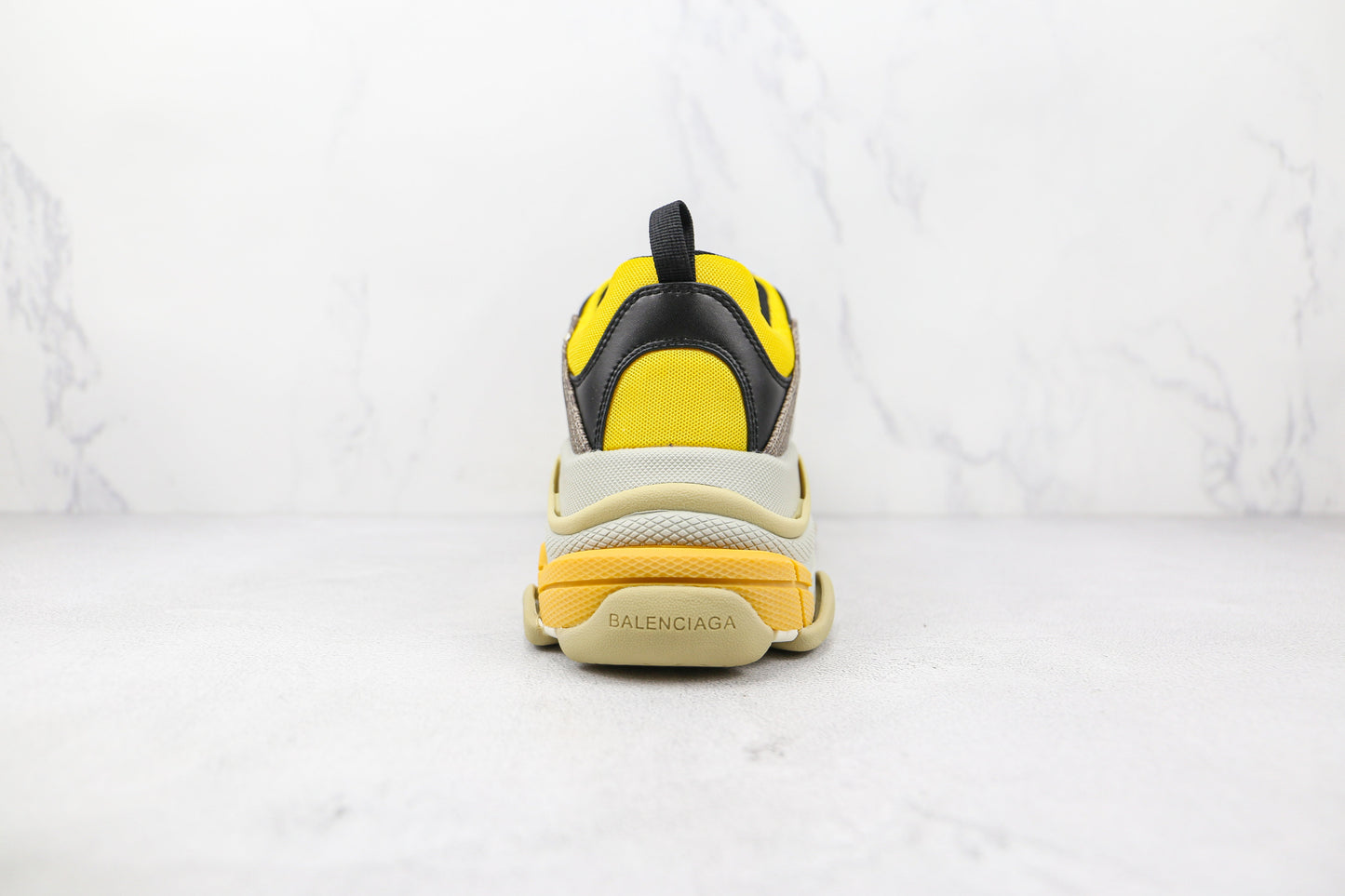 Gucci X Balenciaga The Hacker Project Triple S Bege Verde Amarelo 