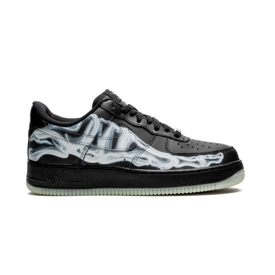 Nike Air Force 1 Esqueleto Preto