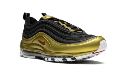 Nike Air Max 97 Preto Dourado Metálico