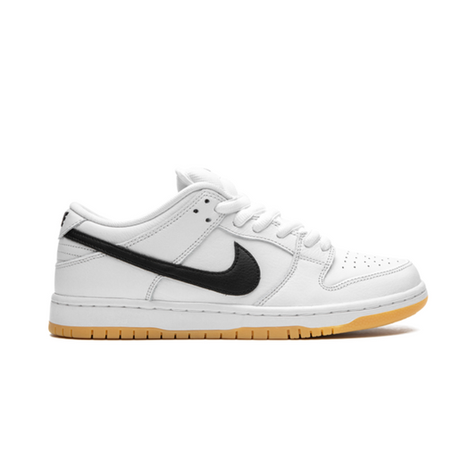 Nike SB Dunk Low Laranja White Label Preto
