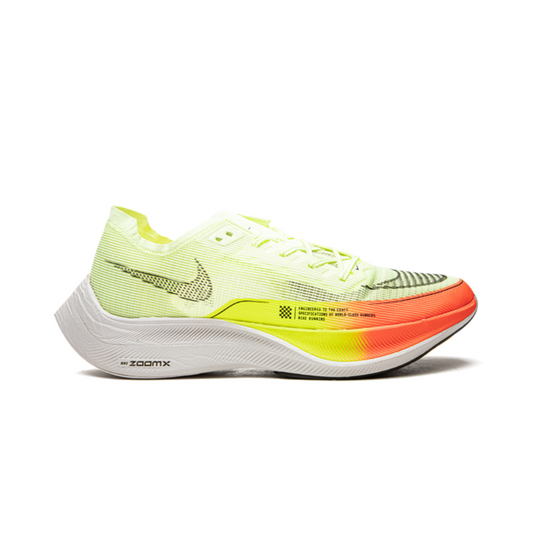Nike Zoom X Vaporfly Next% 2 Bege Claro Laranja Hiper